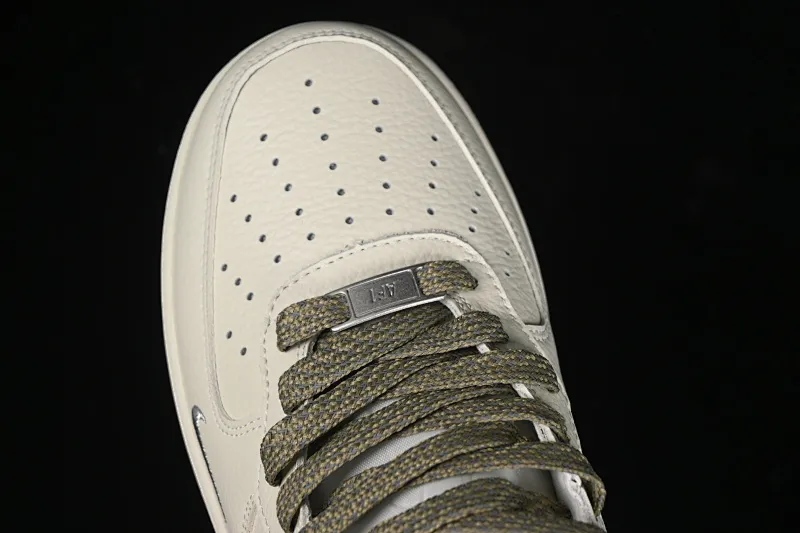 All categories Nk Air Force 1 Air Force series Nk Air Force 1 Mid Air Force mid-top Nk Air Force 1'07 Mid rice army green two-color bottom Starry Air Force One mid-top casual sneakers XL0236-231